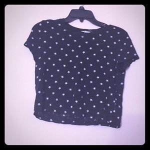 Black Shirt w/ White Stars